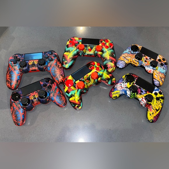 NIB 🆕 3 COLORS AVAILABLE! Wireless Gaming Controller PAIRS - Picture 10 of 11